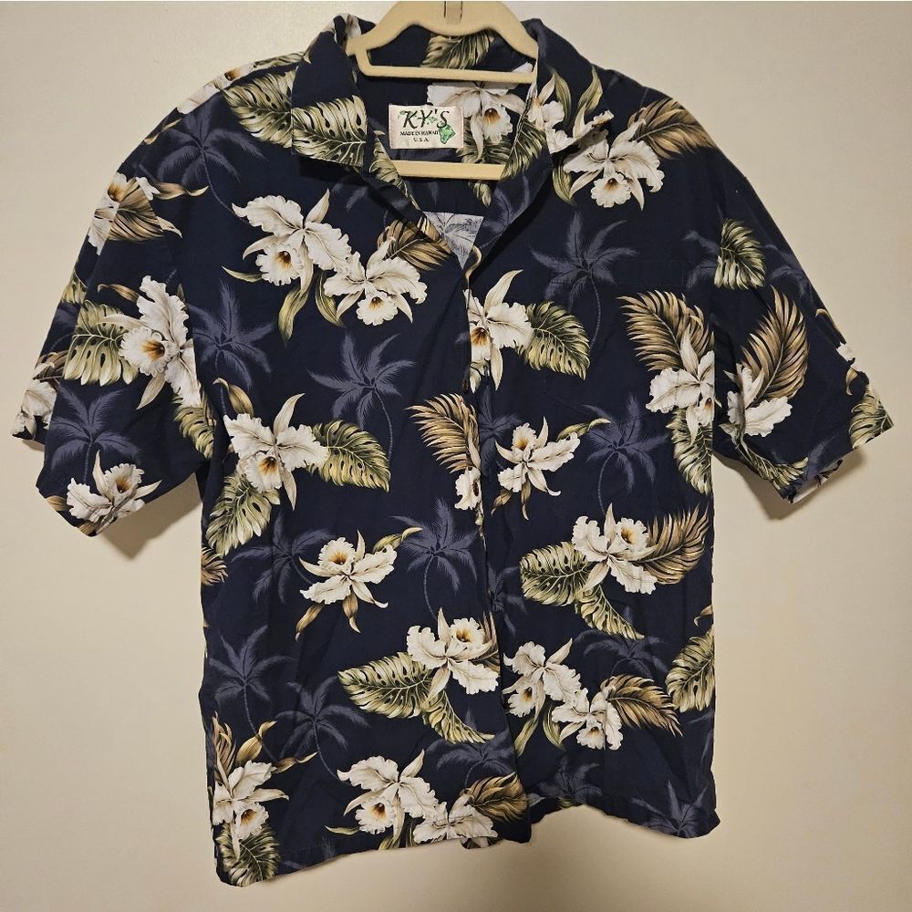 Ky's Authentic Hawaiian Shirt Size L